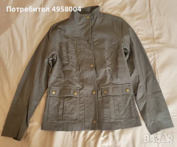 Дамско яке Banana Republic в маслиненозелено, размер M, снимка 2 - Сака - 56208365