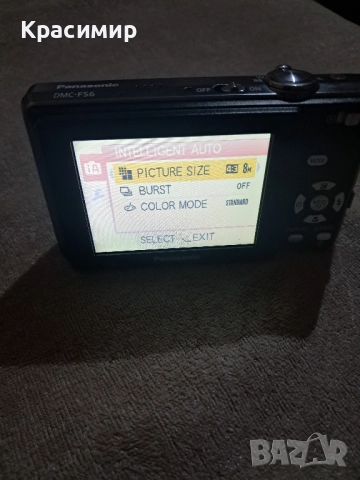 Фотоапарат Panasonic DMC FS6, 8,1 Mp, снимка 3 - Фотоапарати - 52369805