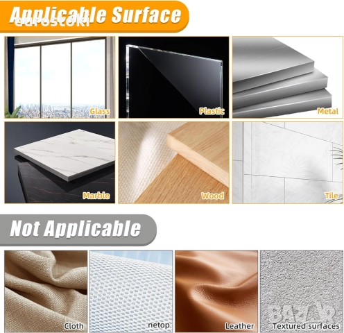 BELICOO Ленти за окачване на големи картини без пирони, здрави, 48 чифта (96 ленти), водоустойчиви , снимка 5 - Картини - 51766659