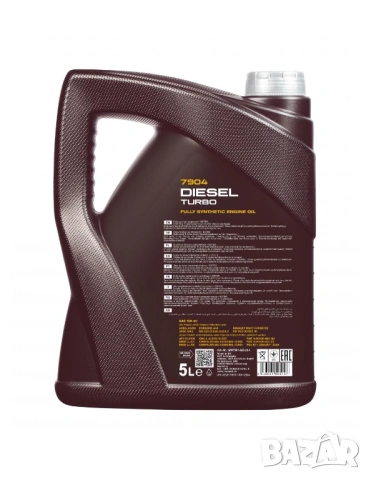 Моторно масло MANNOL DIESEL TURBO 5W-40 5L., снимка 2 - Аксесоари и консумативи - 53747595