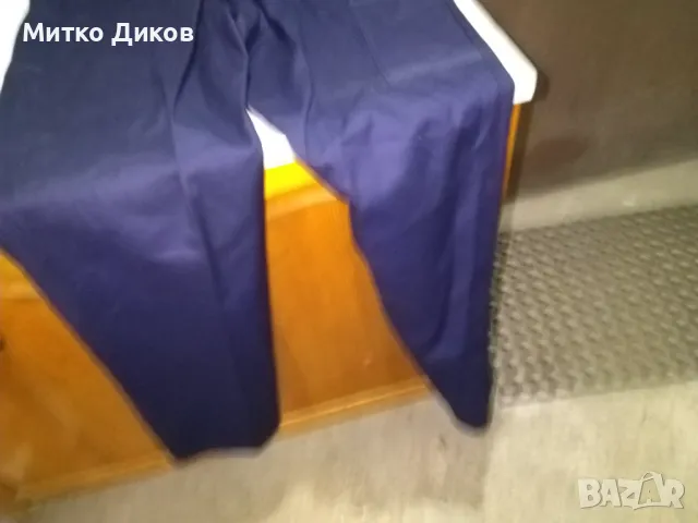 Работен панталон на стоп.обед.Зора-Тракия Димитровград нов размер Л или 52 или 182х112, снимка 11 - Панталони - 48512354