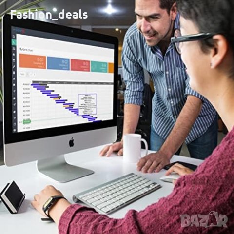 Нова Безжична клавиатура и мишка USB донгъл Съвместими с iMac MacBook, снимка 4 - Аксесоари за Apple - 41896061