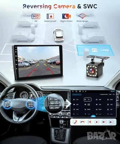 Ново Mercedes-Benz B200 W245 Android Auto радио с GPS и Bluetooth, снимка 7 - Друга електроника - 49134327