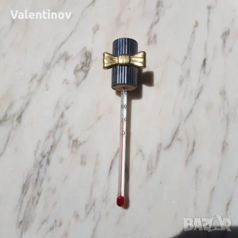 Старинен термометър за вино , снимка 2 - Антикварни и старинни предмети - 47619559