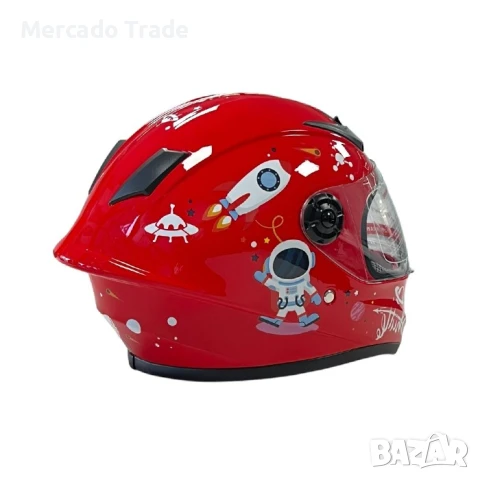 Детска каска Mercado Trade, S и M, Жълт, Розов, Син и Червен, снимка 16 - Аксесоари и консумативи - 50593123