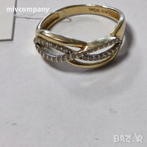 Златен пръстен 2.28гр., снимка 3 - Пръстени - 52692447