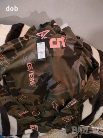 Ново дамско поло с дълъг ръкав G-Star slim-fit Lecite ao Turtle оригинал, снимка 7 - Блузи с дълъг ръкав и пуловери - 39545811