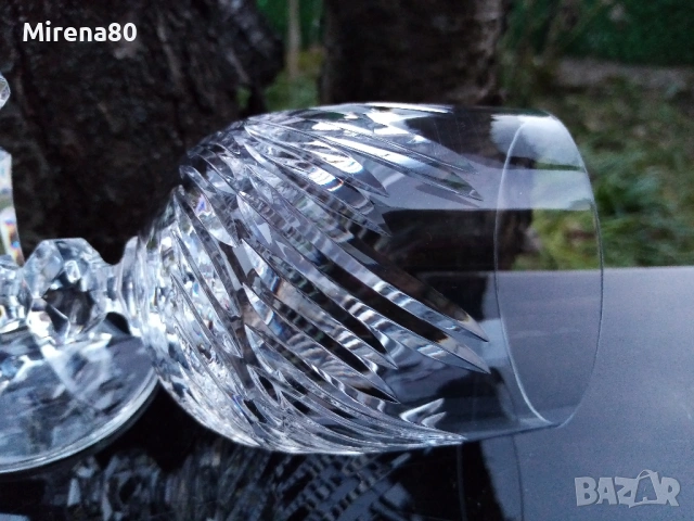 Кристален сервиз за вино, снимка 7 - Сервизи - 53714473