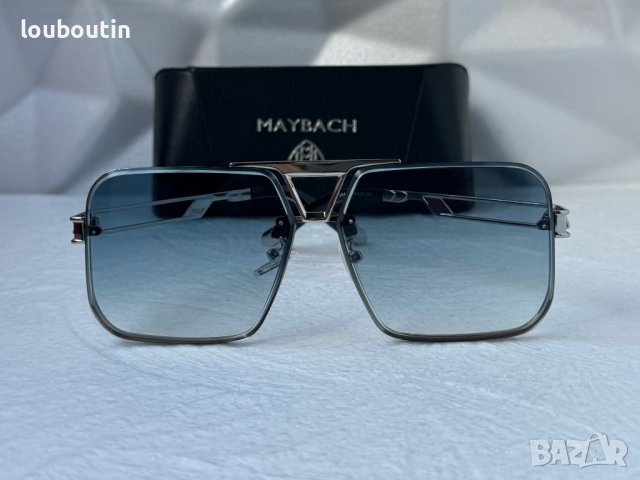 Maybach 2024 мъжки слънчеви очила маска 5 цвята, снимка 6 - Слънчеви и диоптрични очила - 44500226
