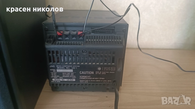 JVC micro sistem UX-1, снимка 3 - Аудиосистеми - 51867918