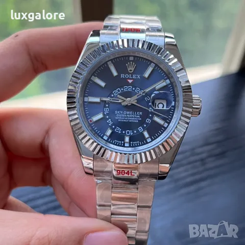 Мъжки часовник Rolex Sky-Dweller Blue с автоматичен механизъм