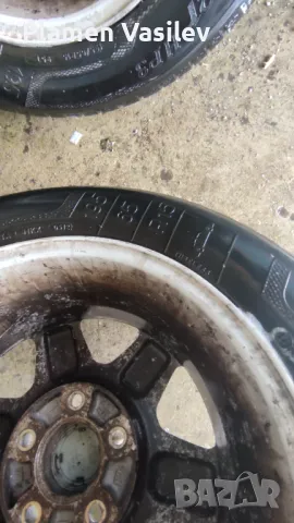 Гуми с джанти 15 5х110 opel astra zafira , снимка 4 - Гуми и джанти - 49943742