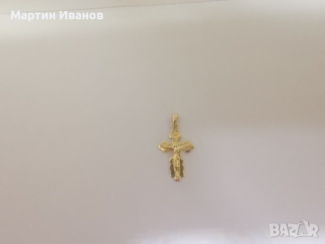 Златен кръст 18к , снимка 3 - Колиета, медальони, синджири - 41922750