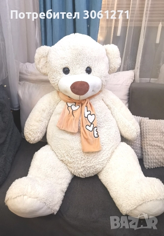 Коледа дойде ❤️ 2x голяма меч. Плюшено Играчки ХХЛ , снимка 3 - Плюшени играчки - 52653444