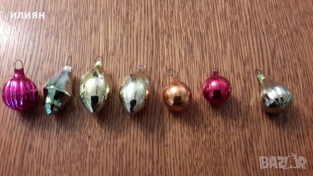 Малки стъклени новогодишни играчки 60лв за всички , снимка 14 - Колекции - 40700254