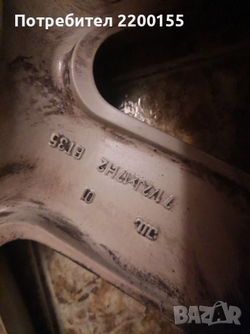 Джанти за фолксваген в много добро състояние. 17 - 5х100 ЕТ 35, снимка 6 - Гуми и джанти - 52351757