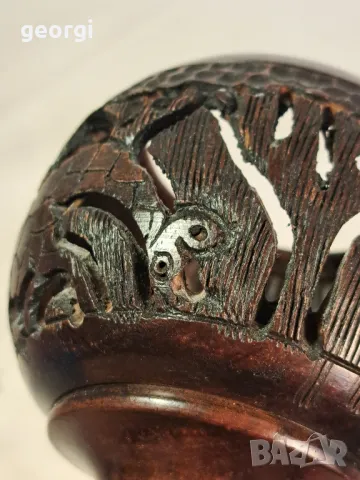 абаносов свещник 23/5, снимка 6 - Декорация за дома - 49341316