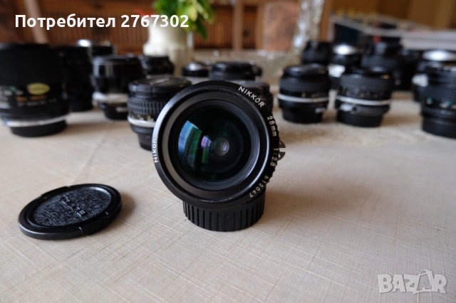 Nikon Nikkor AI-S 28MM F2.8 Lens. Nikon