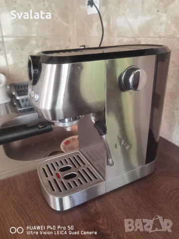  кафемашина Cecotec Power Espresso 20 Steel Pro (модел 01984). [1] (ht, снимка 4 - Кафемашини - 56008170