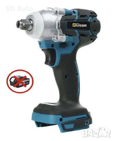 Безчетков Акумулаторен Гайковерт GISAM 520 Nm, снимка 5 - Други инструменти - 48480046