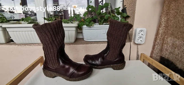 Ботуши, боти El Naturalista 37.5н., снимка 2 - Дамски ботуши - 52366714