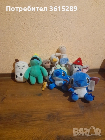 продавам плюшени играчки 27.50 лв