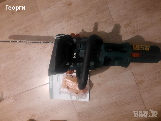 Чисто нов акумулаторен верижен трион Parkside PKSA 40 LI B2, снимка 2 - Градинска техника - 53443678