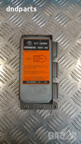 Airbag модул BMW 5 E34 1991 8353598 65778353598 5WK4060 