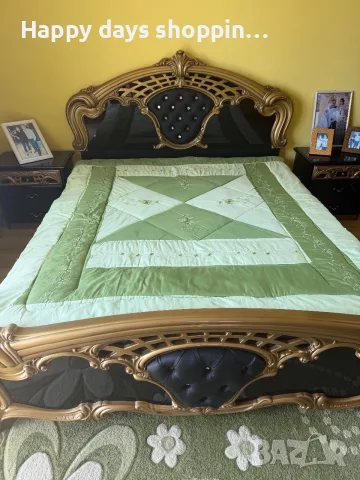 Нова спалня с нощни шкафчета, снимка 3 - Спални и легла - 56069924