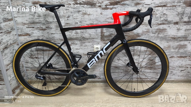 Карбонов шосеен велосипед BMC Teammachine SLR01 MOD Disc Ultegra Di2 Miche | 58