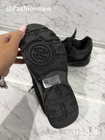 НАЛИЧНИ Chanel маратонки 38 номер, снимка 4 - Маратонки - 56048470