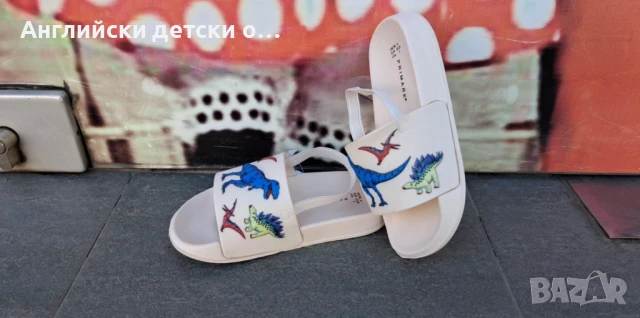 Английски детски чехли/сандали , снимка 2 - Детски сандали и чехли - 50447200