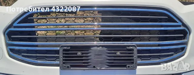 Централна решетка и халогени с капаци от FORD ECOSPORT 1.0 125К.С, снимка 2 - Части - 49662474