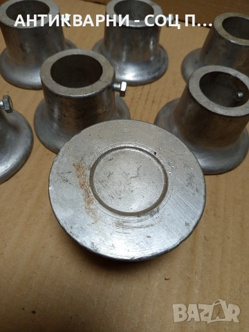 Комплект Стари Масивни Алуминиеви Стъпки 7бр. , снимка 4 - Антикварни и старинни предмети - 52618322