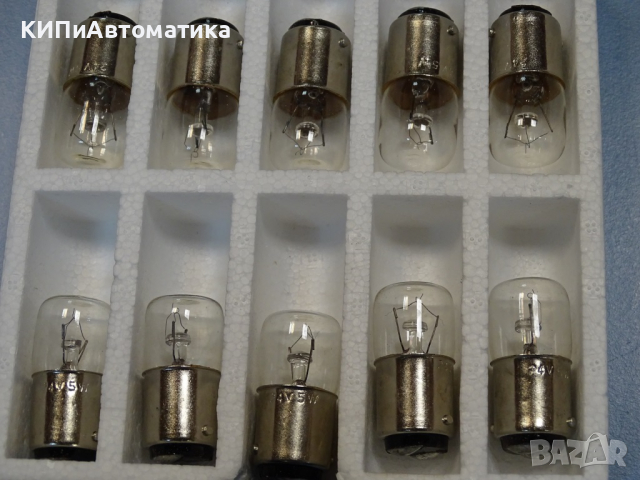 крушки Telemecanique DL1-BA-024 push button bulb 24V 5W, снимка 3 - Резервни части за машини - 44601173