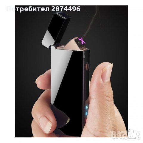 1801 Луксозна Usb Запалка с двойна волтова дъга и Touch, снимка 5 - Запалки - 35834366