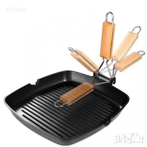 Продавам Грил тиган BRIO без капак, снимка 4 - Съдове за готвене - 52859595