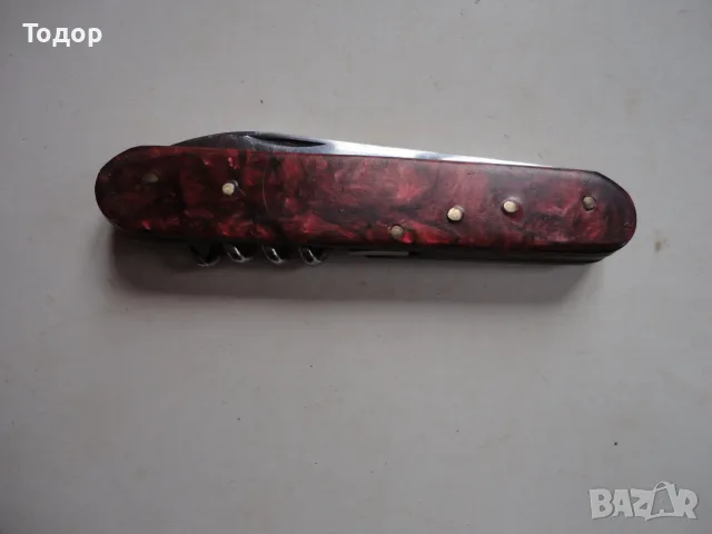 Страхотен нож от соца Сърп и Чук  ВТ, снимка 11 - Ножове - 56235578