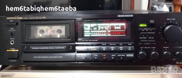 Onkyo TA 2570 - топ модел - един от малкото им триглави декове с IR дистанционо управление., снимка 5 - Декове - 52678873