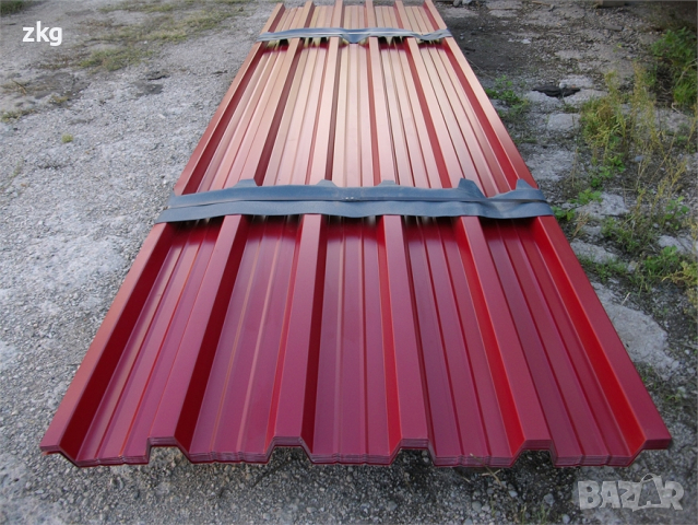 Покривна пластифицирана ламарина TR40x188-940 в София, снимка 5 - Строителни материали - 36249719