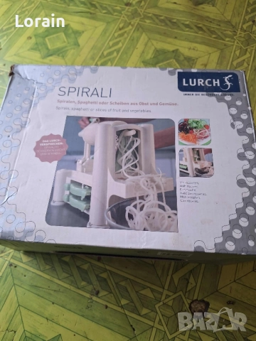 Уред за рязане на плодове и зеленчуци на спирали, снимка 5 - Други - 52095257