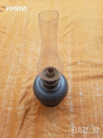 Бронзова газена лампа фенер 