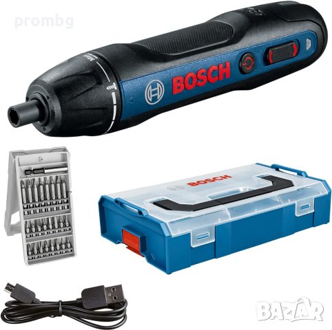 Професионален акумулаторен винтоверт Bosch Professional GO, 3.6V,, снимка 9 - Други инструменти - 36259511