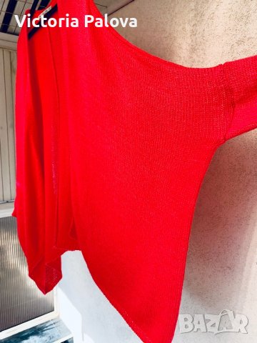 Ярка акцентна жилетка кроп ZARA KNIT, снимка 4 - Жилетки - 38967563