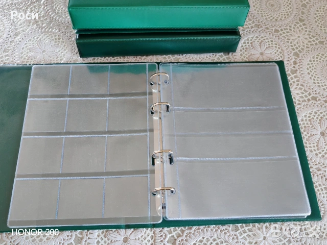 Кожени класьори за монети и банкноти, снимка 4 - Нумизматика и бонистика - 53071263