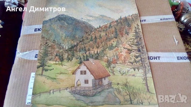 Картина акварел , снимка 1