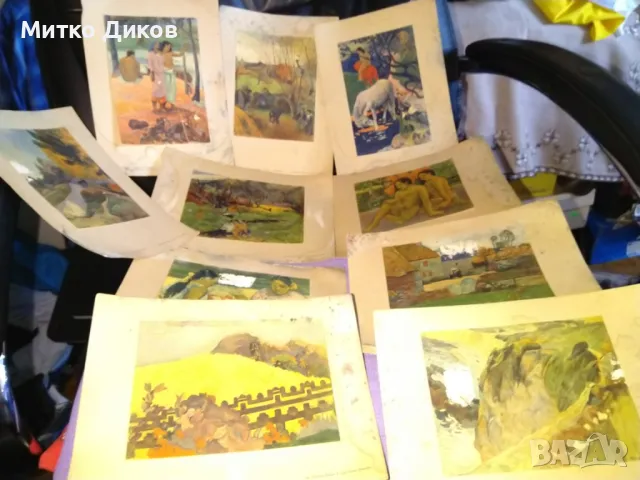 Gauguin. Éditions Braun & Cie, Paris Репродукции на Гоген 10 броя, снимка 2 - Декорация за дома - 47410156
