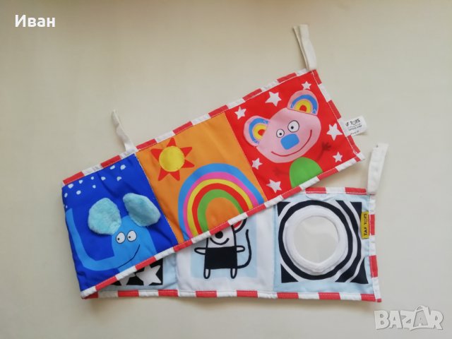 Мека книжка Taf Toys, 0+ месеца - само по телефон!