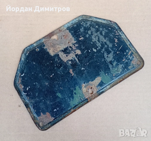 Стара табела от мотоциклет, снимка 2 - Антикварни и старинни предмети - 53009894