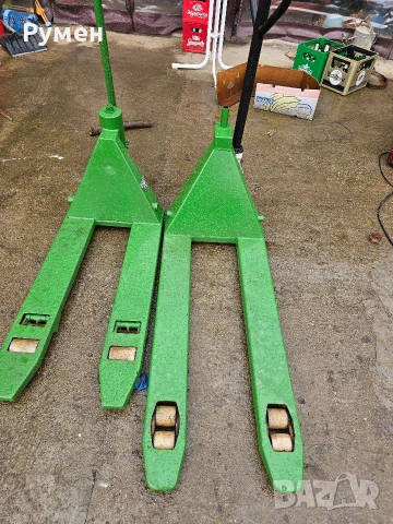 палетна количка, снимка 2 - Друго търговско оборудване - 53389151